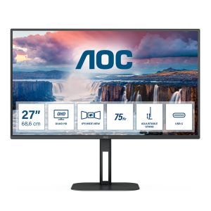 AOC V5 Q27V5C Monitor PC 68,6 cm (27") 2560 x 1440 Pixel Quad HD LED Nero