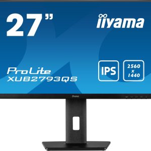 iiyama ProLite XUB2793QS-B1 Monitor PC 68,6 cm (27") 2560 x 1440 Pixel Wide Quad HD LED Nero