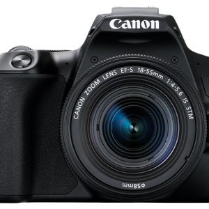 Canon EOS 250D + EF-S 18-55mm f/4-5.6 IS STM Kit fotocamere SLR 24,1 MP CMOS 6000 x 4000 Pixel Nero
