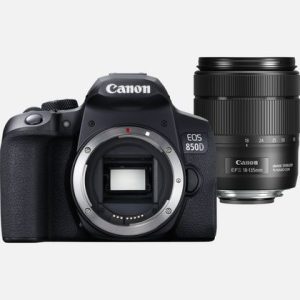 Canon EOS 850D Kit fotocamere SLR 24,1 MP CMOS 6000 x 4000 Pixel Nero
