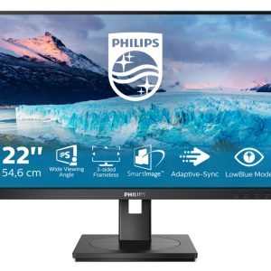 Philips S Line 222S1AE/00 Monitor PC 54,6 cm (21.5") 1920 x 1080 Pixel Full HD LCD Nero