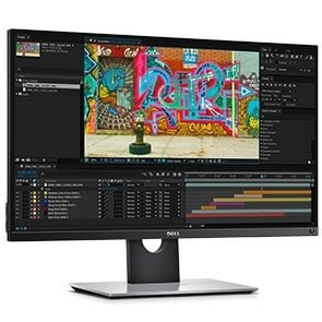 DELL UltraSharp UP2716DA LED display 68,6 cm (27") 2560 x 1440 Pixel Quad HD LCD Nero