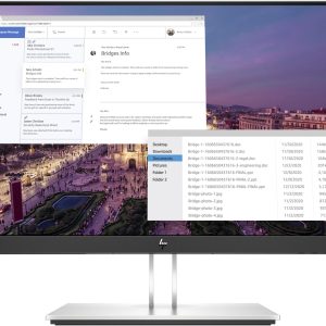 HP E-Series E23 G4 Monitor PC 58,4 cm (23") 1920 x 1080 Pixel Full HD LCD Nero, Argento